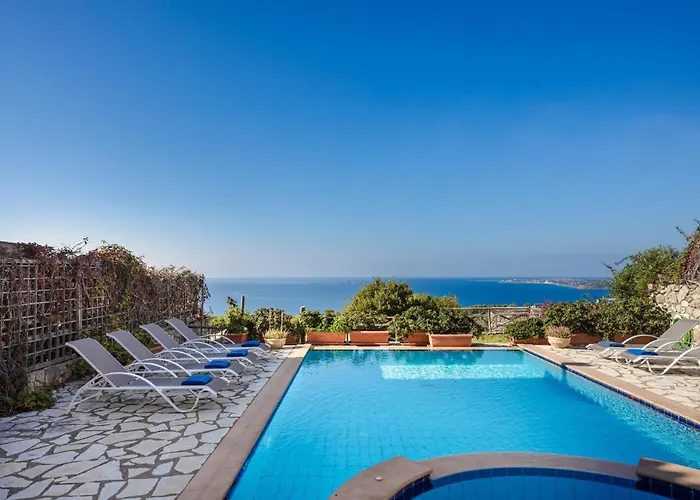 Lassi Seaview Villa Private Pool Villa Efrosini Short Walk To Resort Centre