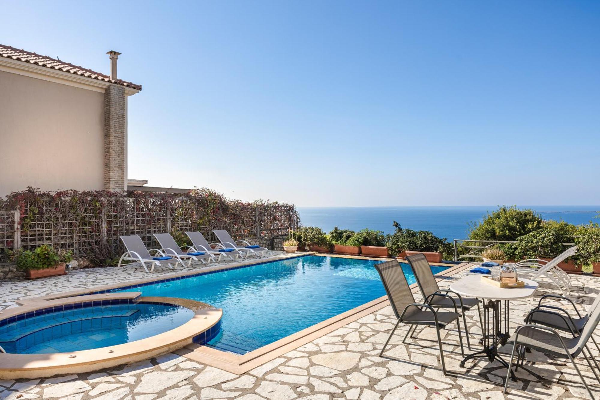 Vila Lassi Seaview Private Pool Efrosini Short Walk To Centre *